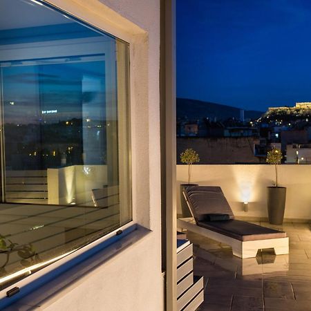 Private Jacuzzi & Acropolis View - The Loft Ateny Zewnętrze zdjęcie
