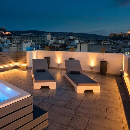 Private Jacuzzi & Acropolis View - The Loft Ateny Zewnętrze zdjęcie