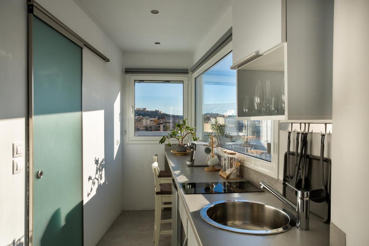 Private Jacuzzi & Acropolis View - The Loft Ateny Zewnętrze zdjęcie